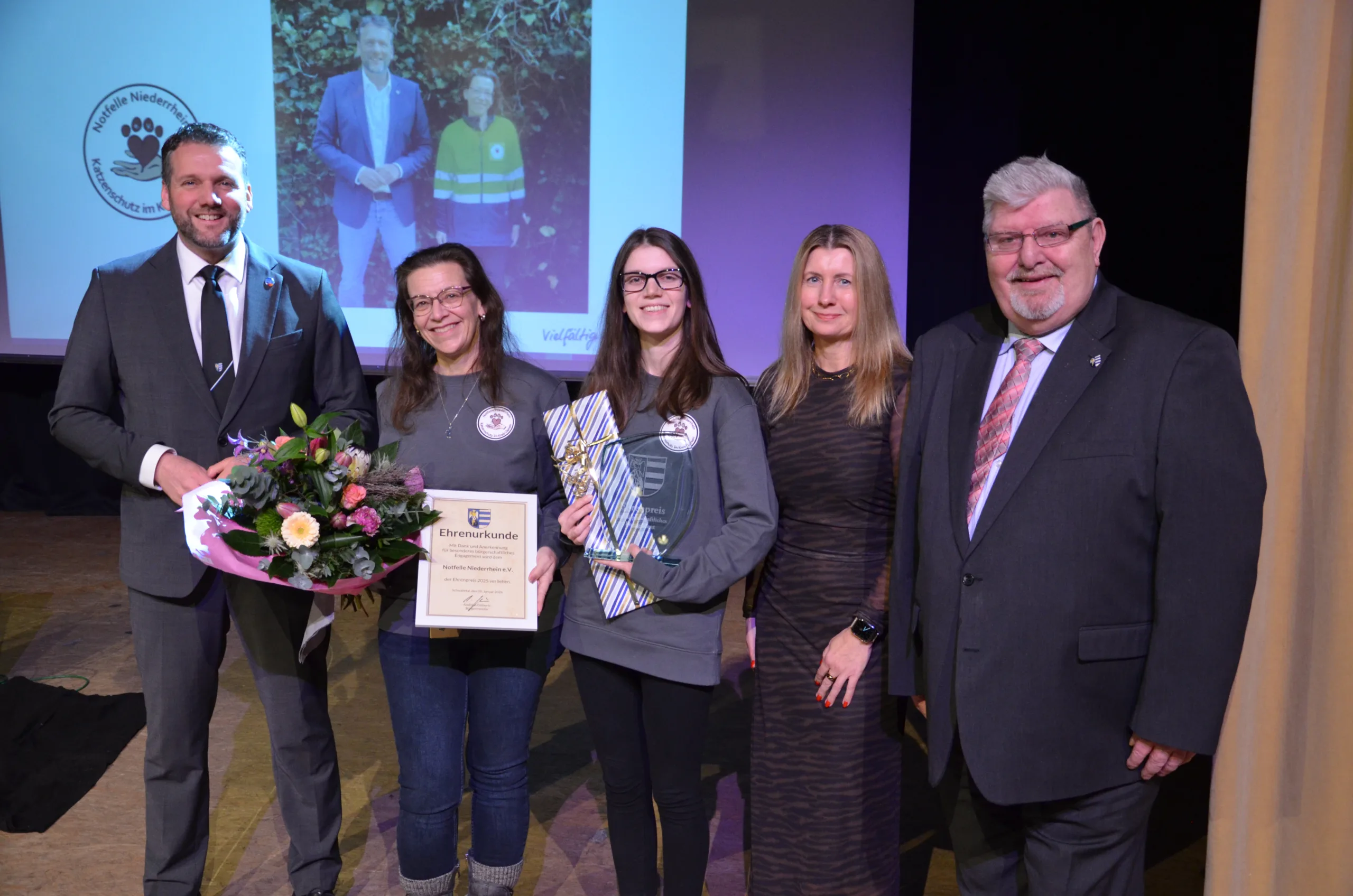 Ehrung für unser ehrenamtliches Engagement